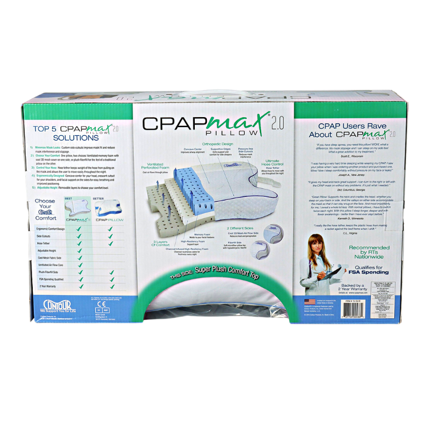 Cpap max pillow outlet 2.0